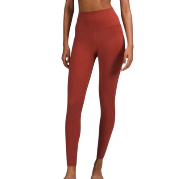 lululemon athletica Pants - Lululemon Align High-Rise Pant 25” Canyon Orange